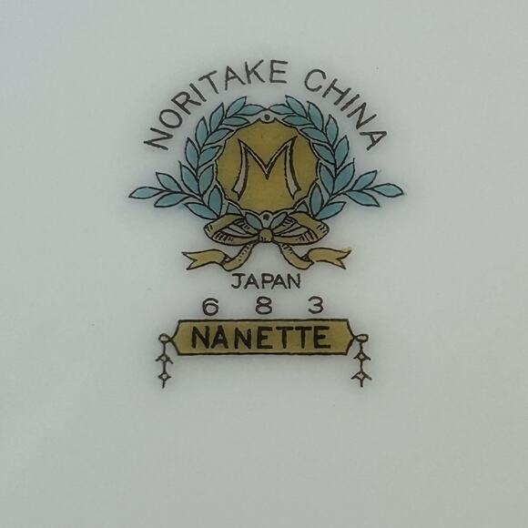 Lot 4 VTG Noritake China Nanette 6-3/8 Bread Dessert Plates #683 Japan - Picture 5 of 6